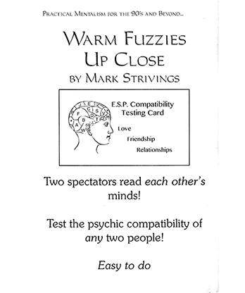 Warm Fuzzies Up Close by Mark Strivings - Trick