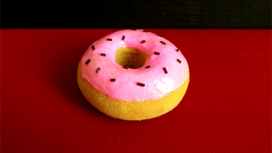 Sponge Pink Doughnut (Sprinkles) by Alexander May - Trick