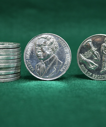 Houdini Palming Coins (12 pieces) by Mr. Magic