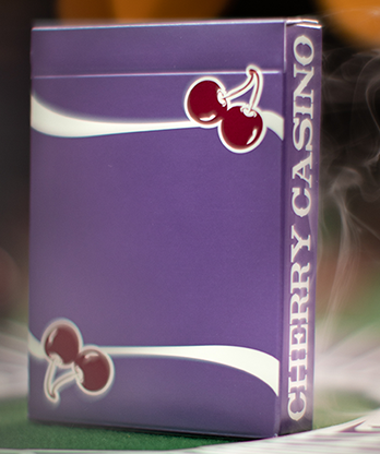Cherry Casino (Desert Inn Purple) Playing Cards by Pure Imagination Projects