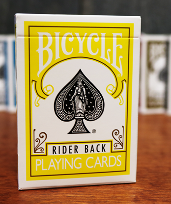 Bicycle Yellow Playing Cards by US Playing Cards Co
