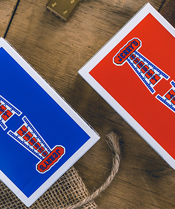 Modern Feel Jerry's Nuggets (Red) Playing Cards