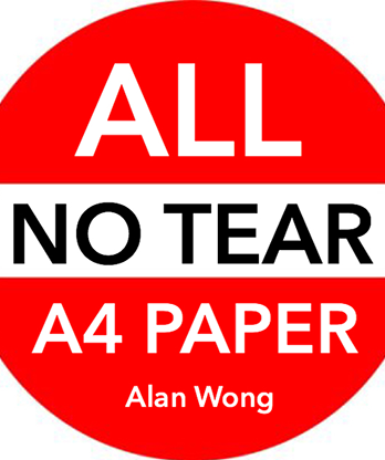 No Tear Pad (Extra Large, 8.5 X 11.5 ") ALL No Tear by Alan Wong - Trick