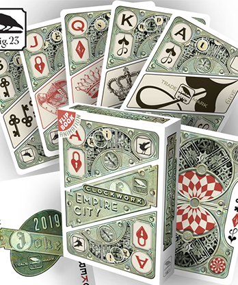 Clockwork Empire Playing Cards by fig.23