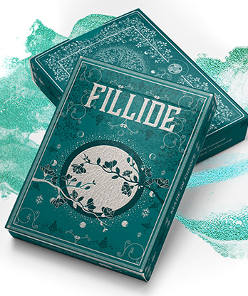 Fillide: A Sicilian Folk Tale Playing Cards (Acqua) by Jocu