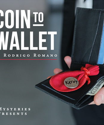 Coin to Wallet (Gimmicks and Online Instructions) by Rodrigo Romano and Mysteries - Trick