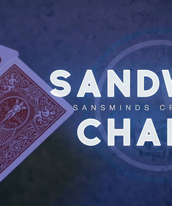 Sandwich Change (Gimmicks and DVD) by SansMinds Creative Labs - DVD