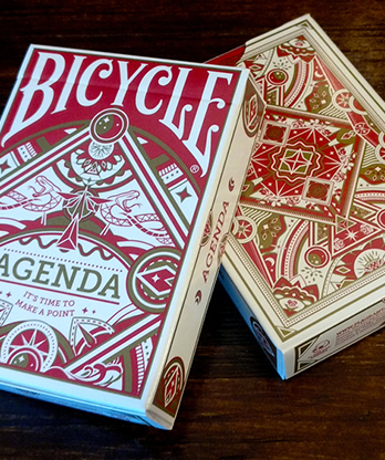 Agenda Red Basic Edition Playing Cards