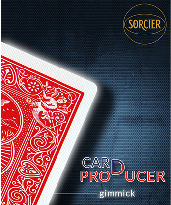 Card Production Gimmick Red by Sorcier Magic - Trick