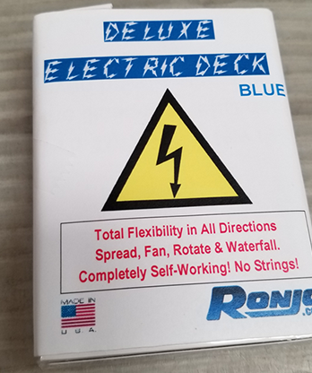 ELECTRIC DECK DELUXE (Blue) by Ronjo - Trick