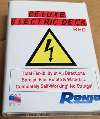 ELECTRIC DECK DELUXE (Red) by Ronjo - Trick