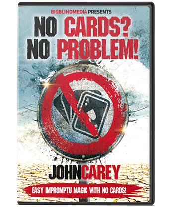 No Cards, No Problem by John Carey - DVD