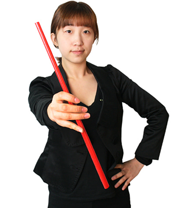 Appearing & Vanishing Wand (Red) by JL Magic - Trick