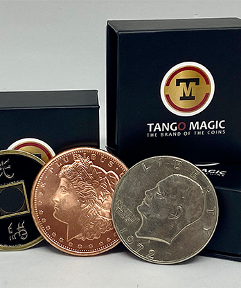 Triple TUC (Tango Ultimate Coin) (D0203)Tricolor with Online Instructions by Tango - Trick
