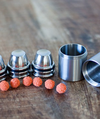Micro Cups and balls (Gimmicks and Online  Instructions) by Leo Smetsers - Trick