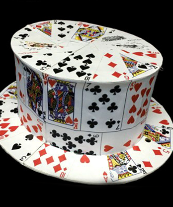 Card Fan to Top Hat by Mr. Magic - Trick