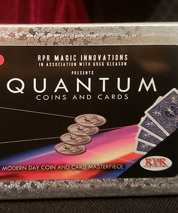 Quantum Coins (Euro 50 cent Red Card) Gimmicks and Online Instructions by Greg Gleason and RPR Magic Innovations