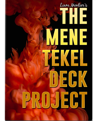 The Mene Tekel Deck Blue Project with Liam Montier (Gimmicks and Online Instructions) - Trick
