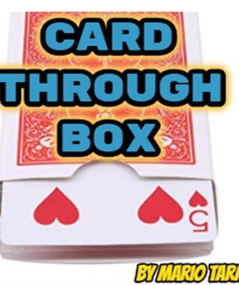 Card Through Box by Mario Tarasini video DOWNLOAD