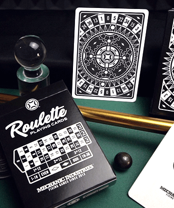 Roulette Playing Cards by Mechanic Industries