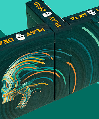 Play Dead V2 Playing Cards by Riffle Shuffle