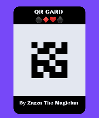 QR CARD By Zazza The Magician Mixed Media DOWNLOAD