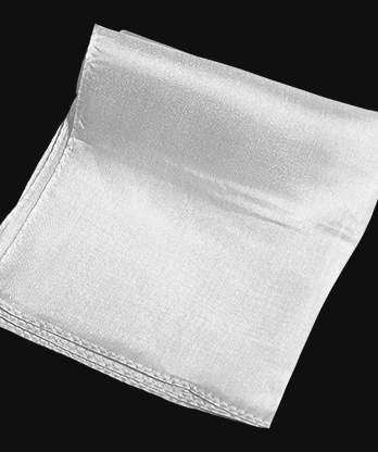 Rice Spectrum Silk 12" (White) by Silk King Studios - Trick