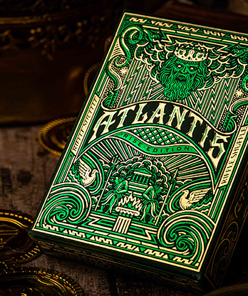 Atlantis Rise Edition Playing Cards by Riffle Shuffle