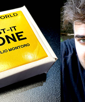 POST IT GONE (Gimmicks and Online Instructions) by Julio Montoro  and MagicWorld - Trick