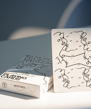 Shantell Martin (White) Playing Cards by theory11