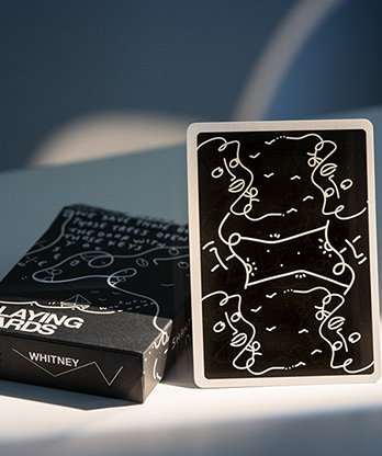 Shantell Martin (Black) Playing Cards by theory11