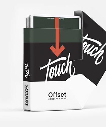 Offset Kaki Concept Playing Cards by Cardistry Touch