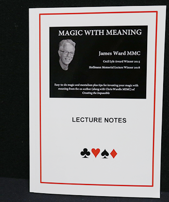 MAGIC WITH MEANING by James A Ward - Book