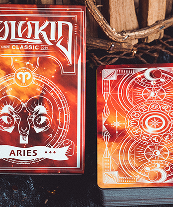 Solokid Constellation Series V2 (Aries) Playing Cards by Solokid Playing Card Co.
