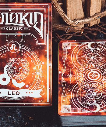 Solokid Constellation Series V2 (Leo) Playing Cards by Solokid Playing Card Co.