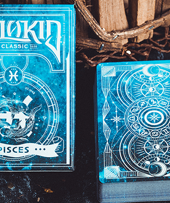 Solokid Constellation Series v2 (Pisces) Playing Cards by Solokid Playing Card Co.
