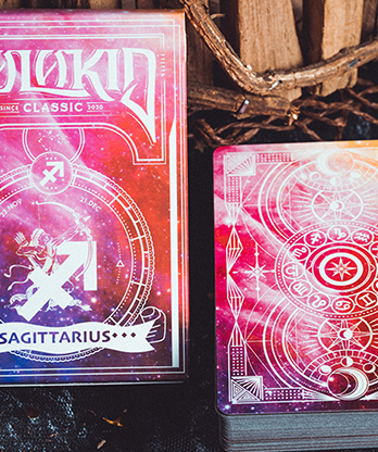 Solokid Constellation Series V2 (Sagittarius) Playing Cards by Solokid Playing Card Co.