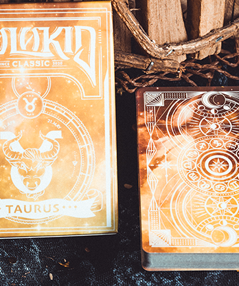 Solokid Constellation Series V2 (Taurus) Playing Cards by Solokid Playing Card Co.