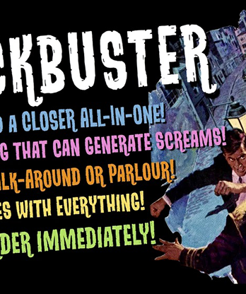 Blockbuster (Gimmicks and Online Instructions) by Bill Abbott - Trick