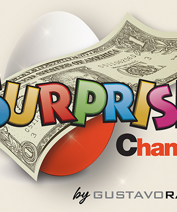 Surprise Change (Gimmicks and Online Instructions) by Gustavo Raley - Trick