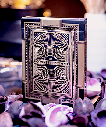 The Constellation Gold Playing Card by Deckidea