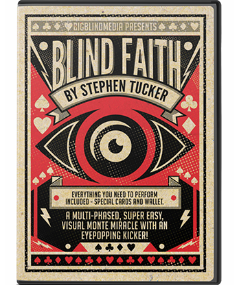 Bigblindmedia Presents Blind Faith (Gimmicks and Online Instructions) by Stephen Tucker - The Workers Monte - Trick