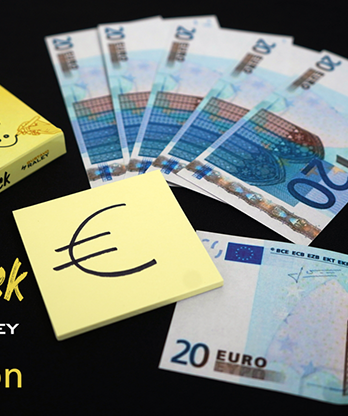 POST TRICK EURO (Gimmicks and Online Instructions) by Gustavo Raley - Trick