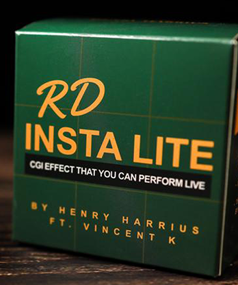 RD Insta Lite (Gimmick and Online Instructions) by Henry Harrius - Trick