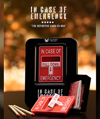 In Case of Emergency (Gimmicks and Online Instructions) by Adam Wilber and Vulpine - Trick