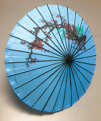 Dragon Parasol BLUE by LY & MS Magic - Trick