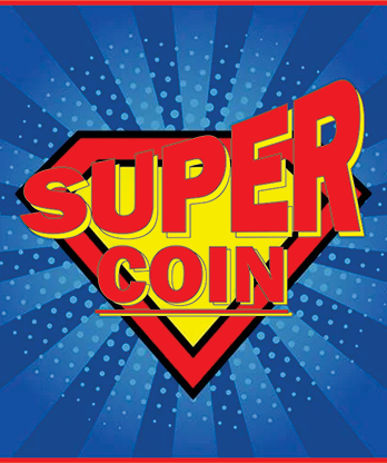 SUPER COIN (Gimmicks and Online Instructions) by Mago Flash -Trick