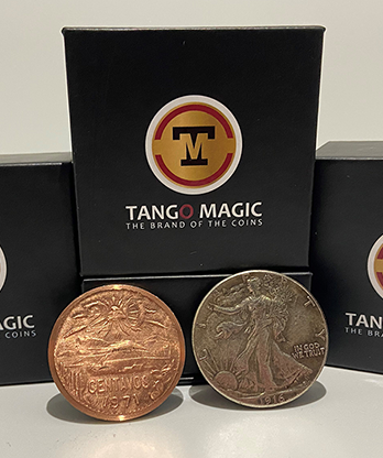 Replica Walking Liberty Scotch and Soda Magnetic (Gimmicks and Online Instructions) by Tango Magic - Trick