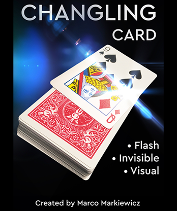CHANGLING CARD RED by Marco Markiewicz - Trick