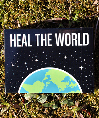Heal the World Playing Cards